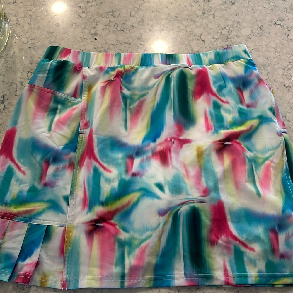 Skirt with shorts